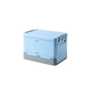 (店+)【dayneeds 日需百備】巧拼摺疊收納箱3入_小 兩色可選 塑膠箱/衣物收納/收納箱/置物箱