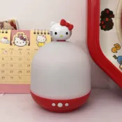 【一筐豬🐷免運】KT貓投影儀氛圍燈Hello Kitty 可愛造型藍🔊牙喇叭 桌面家用音🔊響
