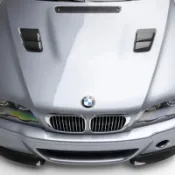 Vorsteiner BMV5655 BMW E46M3 碳纖維V20空氣動力學引擎蓋 後擴散器 擾流板【YGAUTO】