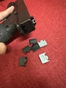 We Glock g17 g26 g19 g23 g18 滑套後蓋 飛機座後蓋