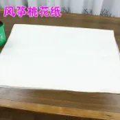 全球選品1館 生活百貨 做風箏專用的宣紙空白桃花紙質diy防水製作材料包美術課傳統手工