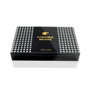 COHIBA 高希霸 保濕盒 雪茄保濕盒 高光 烤漆 煙盒 便攜 雪茄配件 雪茄盒 雪茄套 雪茄工具 雪茄用品 雪茄包