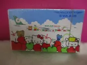 長榮航空 EVA AIR HELLO KITTY(蘋果款)撲克牌 未拆封