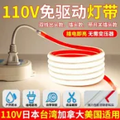 歡樂購物網 【110V防水】LED燈條 氣氛燈帶 COB線性燈 自粘燈條 居家用 插頭開關 適用場景 居家裝飾燈具