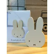 ♡松鼠日貨♡日本 正版 miffy 米飛 米飛兔 造型 木製 磁鐵 吸鐵 便條紙架