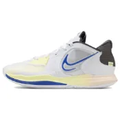 (店+)【NIKE 耐吉】DJ6014-100 Nike Kyrie Low 5 EP Bounce 歐文5 圓頭舒適 低幫 Air Zoom/Cushlon 實戰籃球鞋 男女同款 白藍黃 國內版 nike男鞋 男運動鞋 nike女鞋 運動鞋女 休閒鞋