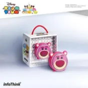 北車 訊想 InfoThink TSUM TSUM 玩音樂 藍牙 藍芽 燈光喇叭-熊抱哥 Lotso iphone 7