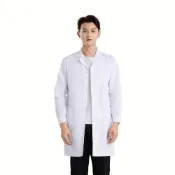 (店+)實驗衣服刷手服實驗袍護理師制服醫生服美容服護士服女上衣萬聖節服裝