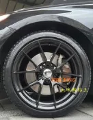 土城輪胎王 類 M 19吋鋁圈 平光黑 5/112 5/120 BMW F07 E60 A5