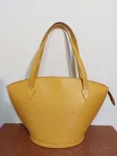 法國製 Louis Vuitton Saint Jacques LV EPI 水波紋 真皮 水桶包 手提包 側背包