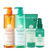 【PHYTO DERMA 朵蔓】草本頭皮淨化系列(控油薄荷洗髮精/去屑生薑洗髮精/淨化噴霧/磨砂淨化霜)