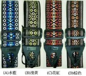 ☆陽光音樂城☆民謠吉他背帶∕電吉他背帶∕電貝士背帶(C款)(全新)每條95元～台灣製造