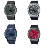 CASIO卡西歐G-SHOCK八角形的金屬錶殼搭載原創經典設計GM-2100B-4A GM-2100B-3A