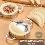 Cetakan Lumpia Pangsit Pastel Dumplings Maker 餃子模具不鏽鋼水餃模具🥟