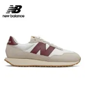 【New Balance】復古鞋_中性_白酒紅_MS237SB-D楦(網路獨家款)