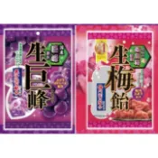 +爆買日本+ (大包裝) Ribon 立夢 生梅飴 生巨峰 葡萄糖 梅子糖 和歌山縣紀州南高梅 糖果 日本原裝進口
