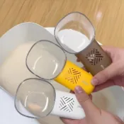 手持多功能舀米勺廚房家用新款刻度勺子創意舀面勺子五穀雜糧量勺