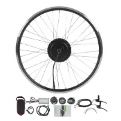 【Lixada】 36V 500W 電動自行車改裝套件後輪轂電機帶 11A 控制器 LCD7U 面板 20in