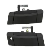 NISSAN [商城] 2pcs 外門把手 80607‐CD00B 黑色替換件適用於日產 350Z 2003‐2009