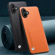 SAMSUNG 適用於三星 Galaxy A05 防震豪華啞光 PU 皮套商務包
