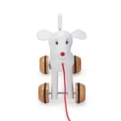 奈良美智 Vila dog pull toy  法國製 木頭小狗玩具