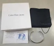 二手鋪 NO.8136 Calvin Klein CK 俐落極簡風格 LOGO 手環加戒指