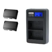 (店+)🛒🔥台灣出貨 適用Canon LP-E6 LP-E6N LP-E6NH LPE6N 雙槽充電器 另售電池+充電器組