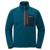 【mont bell】戶外軍式風格 CP100 PULLOVER 男款刷毛上衣 1106593BK25黑 IV象牙白 BLBK黑藍
