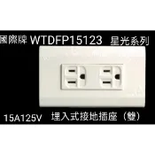 Panasonic 國際牌插座 星光系列 WTDFP15123