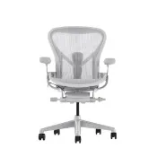 【Herman Miller】ystore雅浩家具 Aeron 3.0 限定款 礦石霧白/B尺寸 人體工學椅(老闆椅、辦公椅)