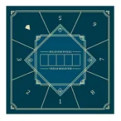 💎臺灣有貨🌈免運💎可開票💎方形桌布德州撲克專用桌墊德撲桌布墊打撲克牌加厚桌面檯布秒殺