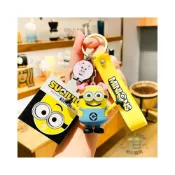 (店+)現貨 禮物  正版授權卡通 生肖 小小兵 MINIONS 小黃人 鑰匙扣 神偷奶爸 公仔 汽車鑰匙鏈圈 情侶 鑰匙圈