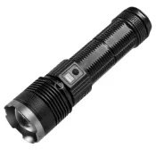 【蝦皮直營】超遠射距爆亮強光多功能手電筒 Type-C充電 LED手電筒 L1424 探照燈 照明燈 露營燈