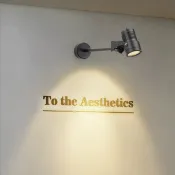 艾特斯良品 {限時優惠}led門牌射燈戶外招牌燈室外防水投光燈店鋪廣告牌匾燈長桿展覽燈