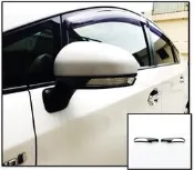 圓夢工廠 Toyota Prius a 2015~2021 Prius Alpha 碳纖紋 後視鏡 後照鏡燈框 方向燈框