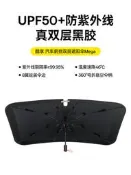 倍思 汽車前擋雙層遮陽傘Mega防曬隔熱適用特斯拉擋風玻璃遮陽罩
