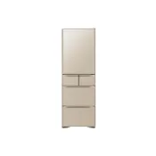 (店+)【HITACHI 日立】407公升 一級能效日製變頻質感美型五門右開冰箱(RS420WJ-XN)