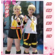 新北出貨可開票♕鏡音雙子cos 初音未來鏡音鈴鏡音連JK水手服cosplay衣服萬聖節漫展活動演出服