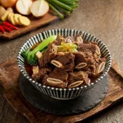 【裕國紅敞】美牛肋排骨熟食750g/包(固形物340g) 帶骨牛小排 熟食冷凍包 加熱即食