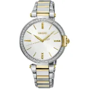 大高雄鐘錶城 seiko SK037 精工錶 7N01-0KH0K(SRZ516P1) 名媛晶鑽CS系列氣質女錶/銀*白面 32mm｜樂天領券現折★全館特惠中★指定刷卡回饋10%