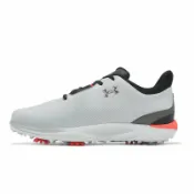 ACS跨運動 Under Armour UA 高爾夫球鞋 Drive Fade 男鞋 寬楦 白 黑 防水鞋面 緩衝 支撐 運動鞋 UA
