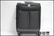勝德豐【NINO 1881 】26吋飛機輪360度拉桿行李箱 旅行箱 出國箱 商務箱 台灣製 8529 (黑色)【超輕