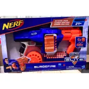 Hasbro Nerf N-Strike Elite SurgeFire 菁英系列 火浪衝鋒藍色泡棉發射器