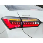涔峰ＣＦ☆(L款 黑) TOYOTA ALTIS 11代 11.5代 尾燈 LED 方向燈 導光條 光柱尾燈 跑馬 流水