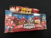 B-11 櫃 ： SUPER HERO SQUAD 鋼鐵人 & 浩克毀滅者 四入組 IRON MAN　天富