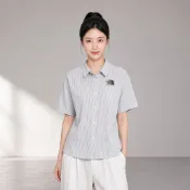 多色可選 THE NORTH FACE 北臉聯名款 短袖T恤 26SS新款 男款針織上衣 韓系穿搭 短踢 襯衫 短T