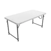 【特力屋】LIFETIME 四呎可調高長方桌  露營桌  摺疊桌