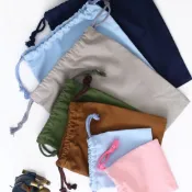 【客製化】束口袋 訂製 紅色 過新年 糖果禮品 訂做 束口帆布袋包 訂製 收納 印字LOGO 抽繩小中號