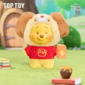 TOPTOY 迪士尼小熊維尼故事書系列乙烯基毛絨盲盒 9.5x9.5x16.5cm 送給粉絲的神秘收藏禮物
