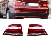 用於 BMW X3 F25 2009-2017 尾燈罩的後 LED 燈裝飾擋板外殼倒車信號剎車燈